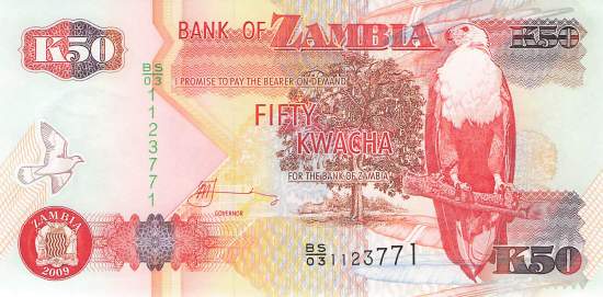 50 Kwacha 2009